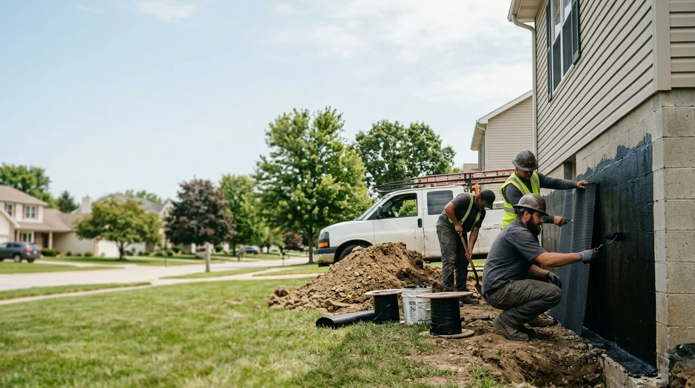 Basement Waterproofing in East Lynn, IL near me